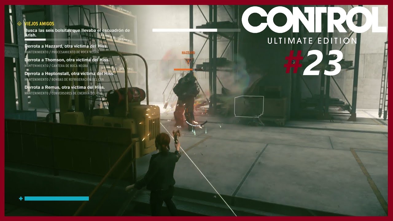 danortvil's tweet card. CONTROL: Ultimate Edition. #23: Viejos Amigos + QUE DESASTRE (Y dale...