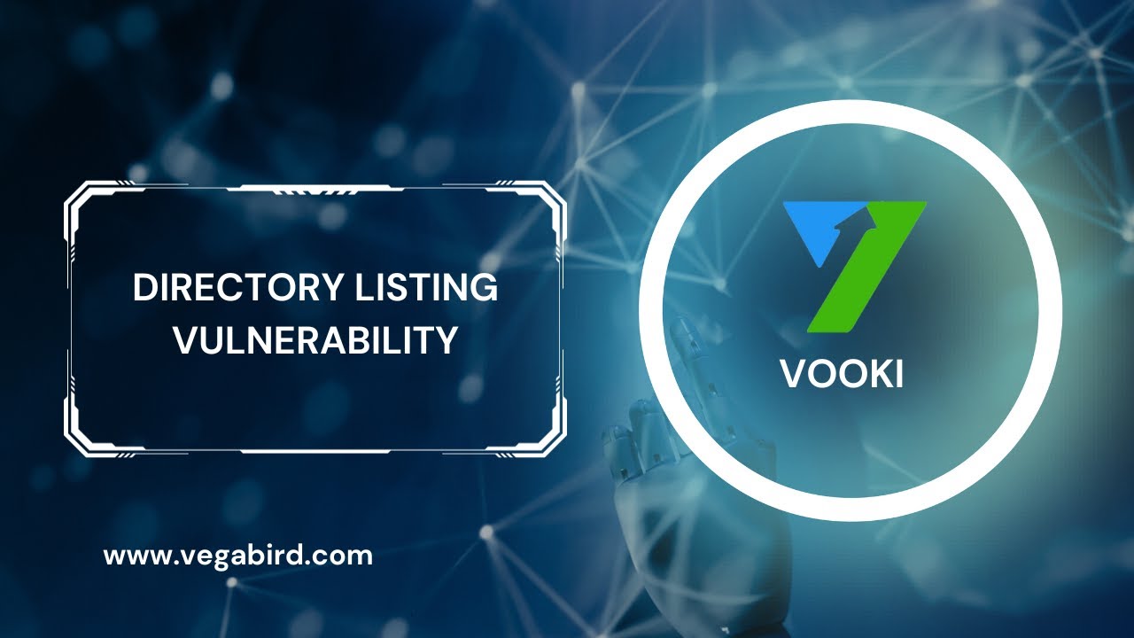 Vookiinfosec's tweet card. Exploring the Dangers of Directory Listing: How to Detect and...