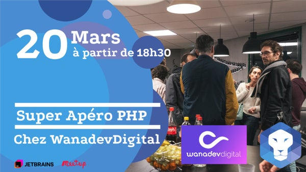 WanadevDigital's tweet card. Bonjour ! Cette année est spéciale pour notre univers, on fête les 25 ans de l'AFUP et les 30 ans de PHP 🥳 On se donne rendez-vous le **jeudi 20 mars** chez **WanadevDig