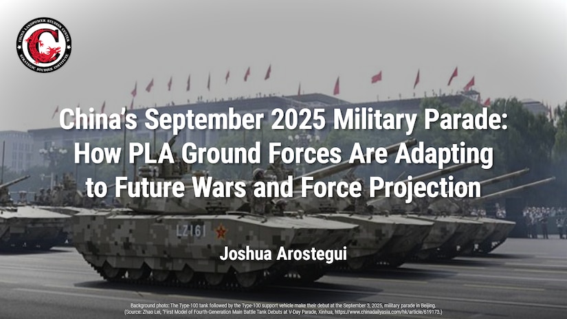 CLSC_USAWC's tweet card. China’s military parades are often viewed as a form of deterrence by giving Xi Jinping an opportunity to showcase the People’s Liberation Army’s (PLA) advanced weapons systems to the world and bring