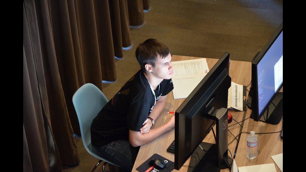 gcodingcomps's tweet card. Gennady.Korotkevich (tourist) - Google Code Jam 2014 final round