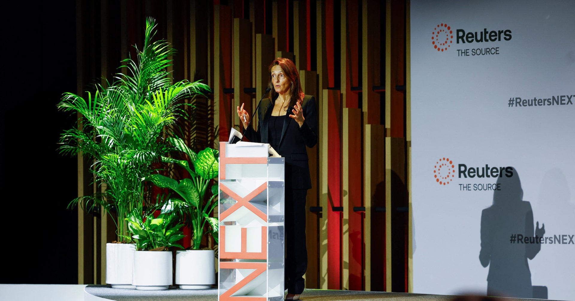 reuters_next's tweet card. Interviews included Anwar Gargash, the diplomatic adviser to UAE President Sheikh Mohamed who was a key player in the negotiations for the Abraham Accords.