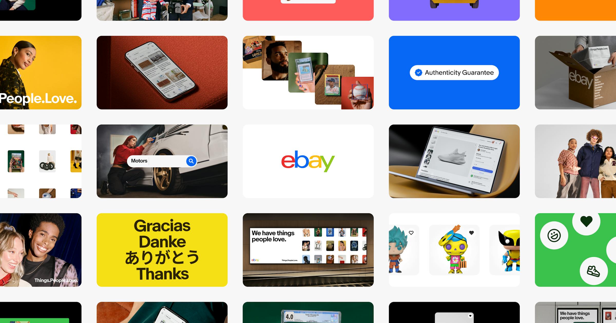 design_aashi's tweet card. eBay Evo is our brand and design system, created so we show up consistently all around the world with the flexibility to strengthen local market relevance.