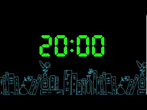 learningwperks's tweet card. 20 Minute Digital Timer with Calm Music