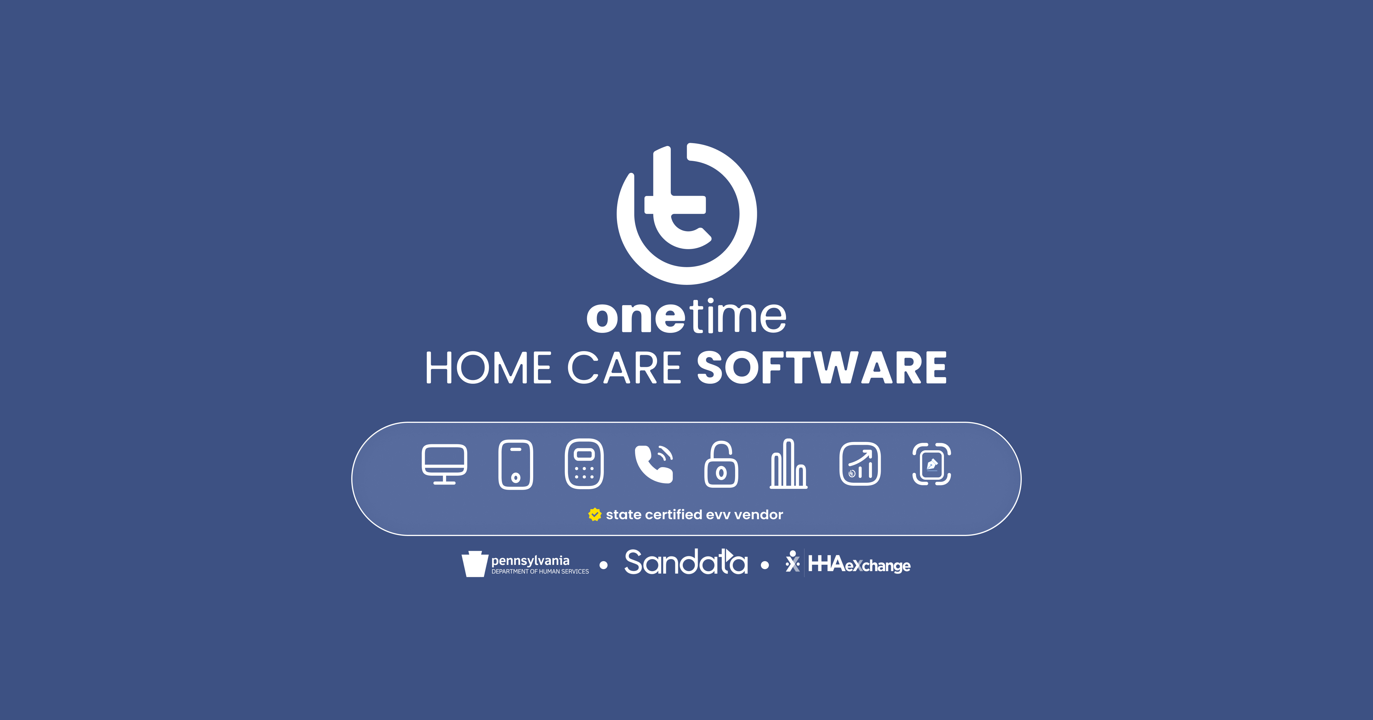 onetimehhcsoft's tweet card. We are a PA-certified vendor streamlining human resources, patient coordination, and financial management. Our software, ideal for startups and established agencies, includes features to consolidate...