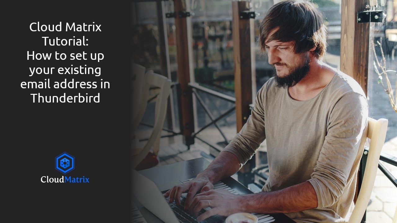 mycloudmatrix's tweet card. How to set up an email account in Thunderbird