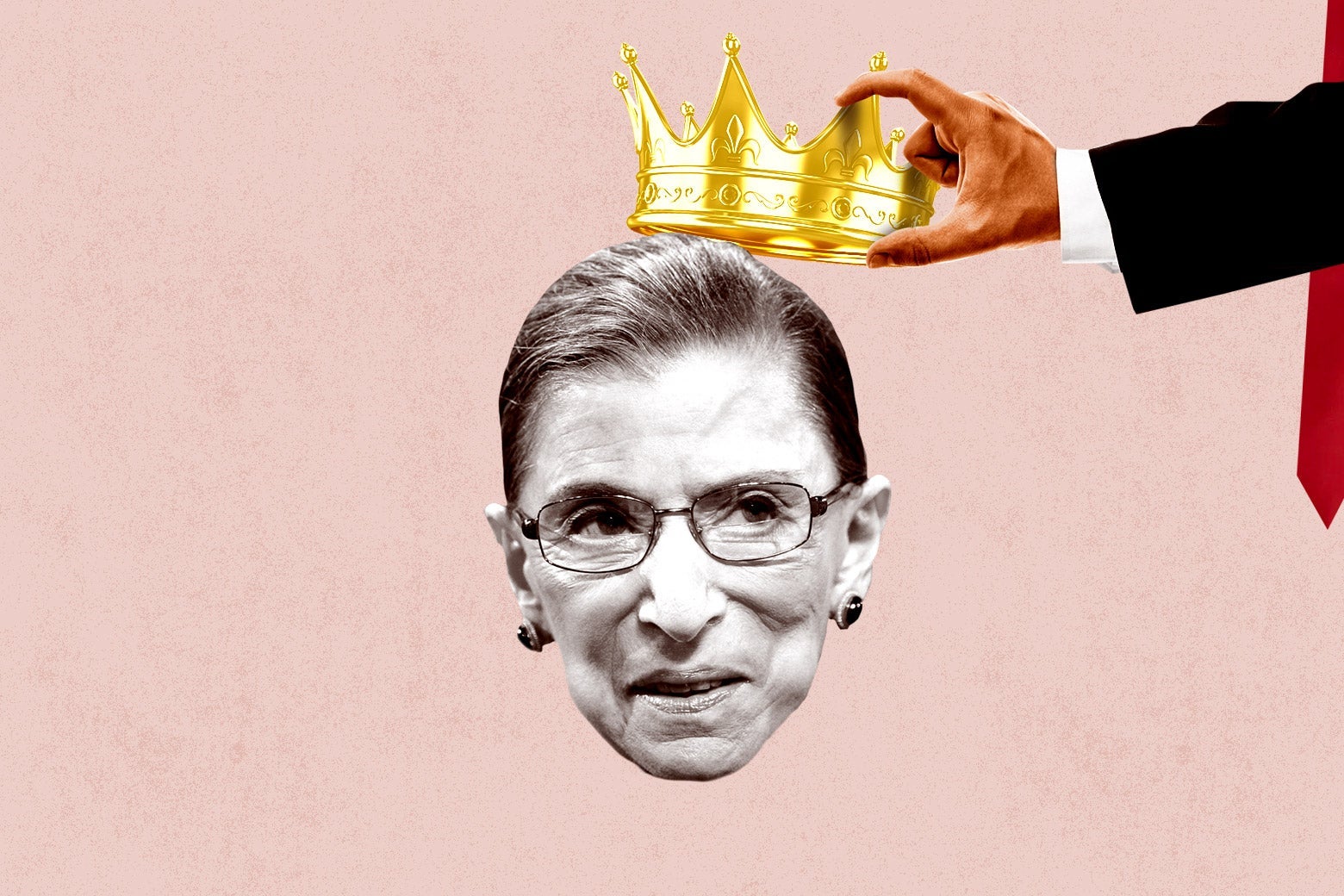 HealthIssues's tweet card. In its assumption that women are all the same, this manages to be cruel to both the former justice and her successor.