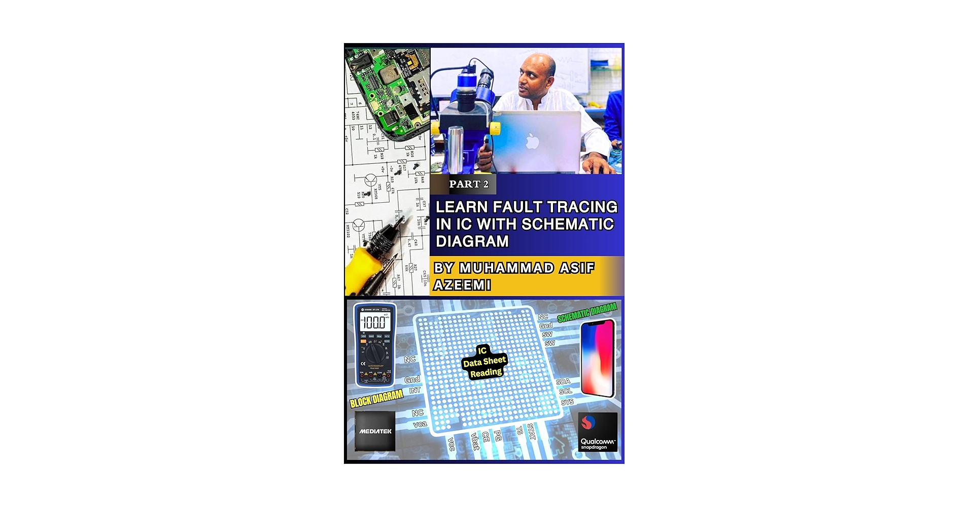 MuhammadAsiFaz's tweet card. Learn Fault Finding in Integrated Circuit IC with Schematic Diagram: A Complete Advance Guide for...
