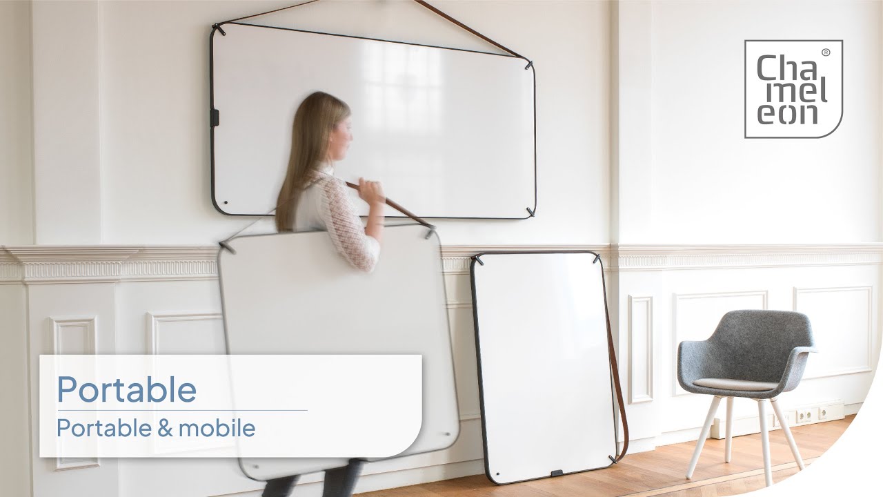 SmitVisual's tweet card. Chameleon Portable Whiteboard Product Video | Chameleon Writing