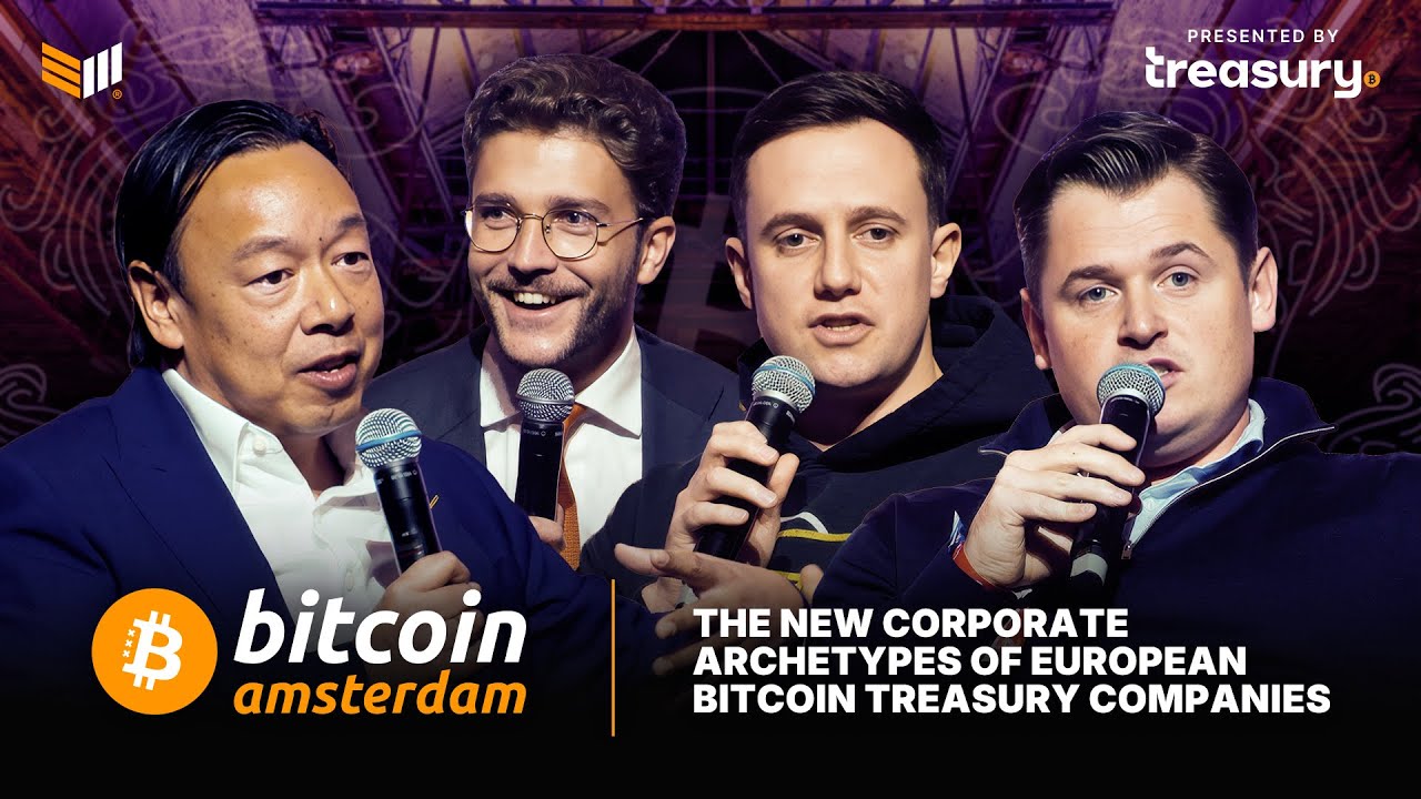 gazza_jenks's tweet card. The New Corporate Archetypes of European Bitcoin Treasury Companies |...