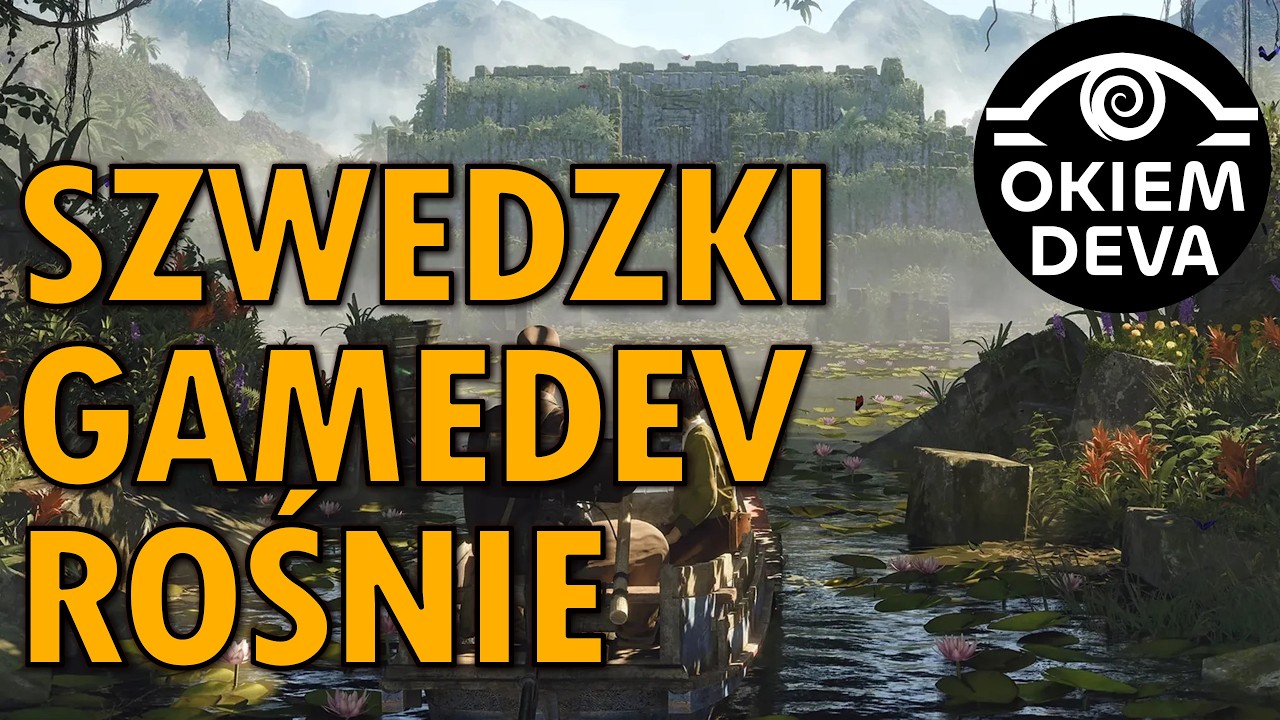OkiemDeva's tweet card. Szwedzki gamedev rośnie