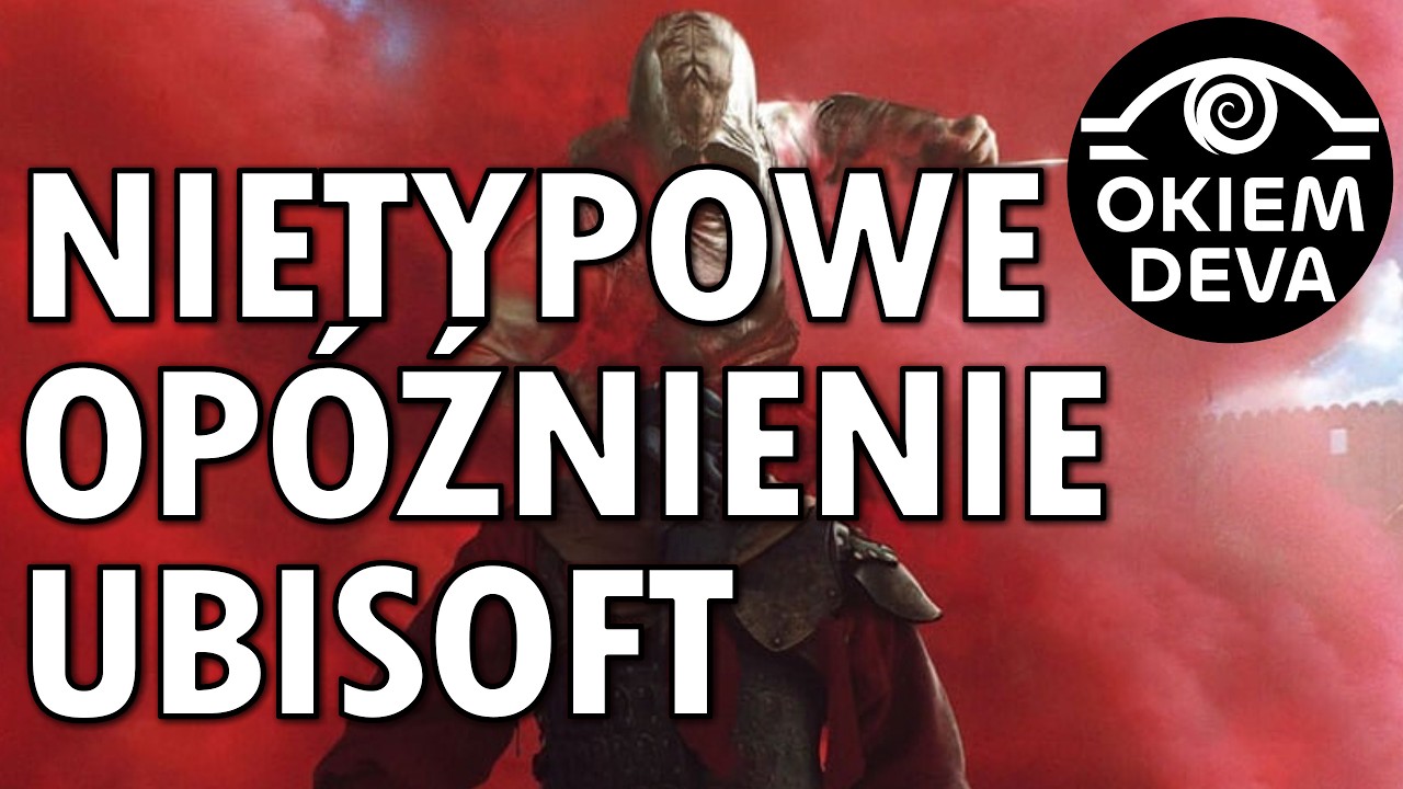 OkiemDeva's tweet card. Nietypowe opóźnienie Ubisoft