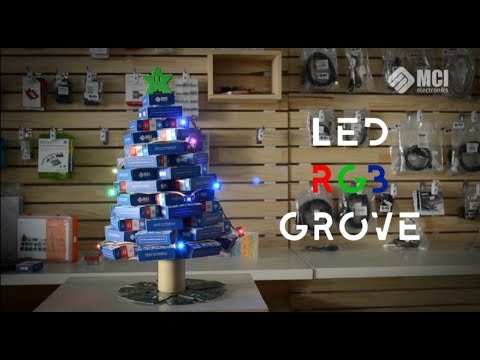 mcielectronics's tweet card. LED RGB Neopixel con conector grove