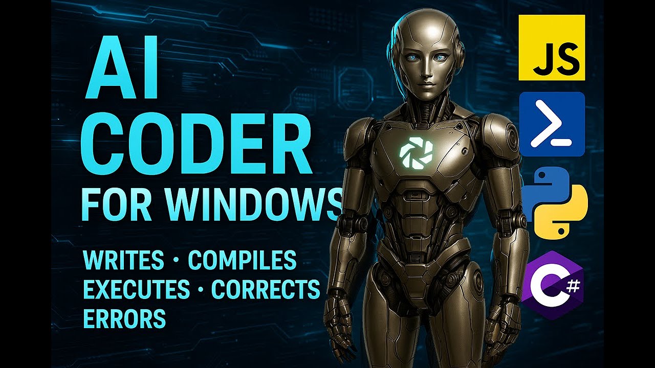 PowerShellGPT's tweet card. Windows AI Automation Assistant - Writes code, Executes it AND Self...