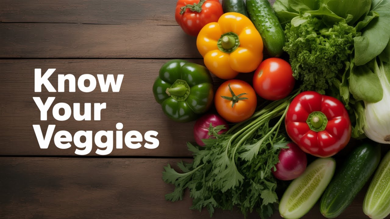 FunLearnology's tweet card. Five Vegetables Name For Kids | Kids Learning Video | #funlearnology...