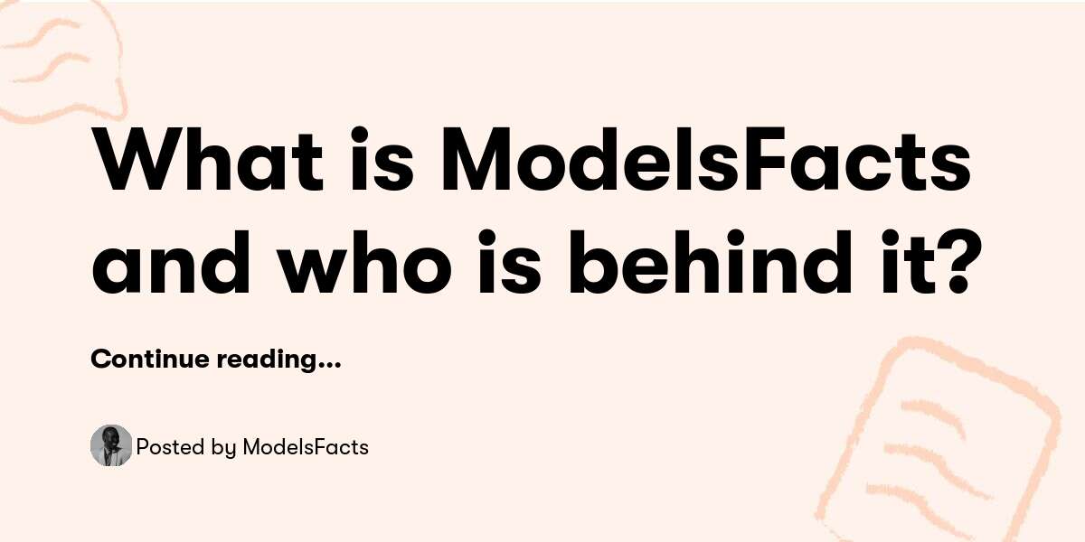 ModelsFacts's tweet card. Post by ModelsFacts