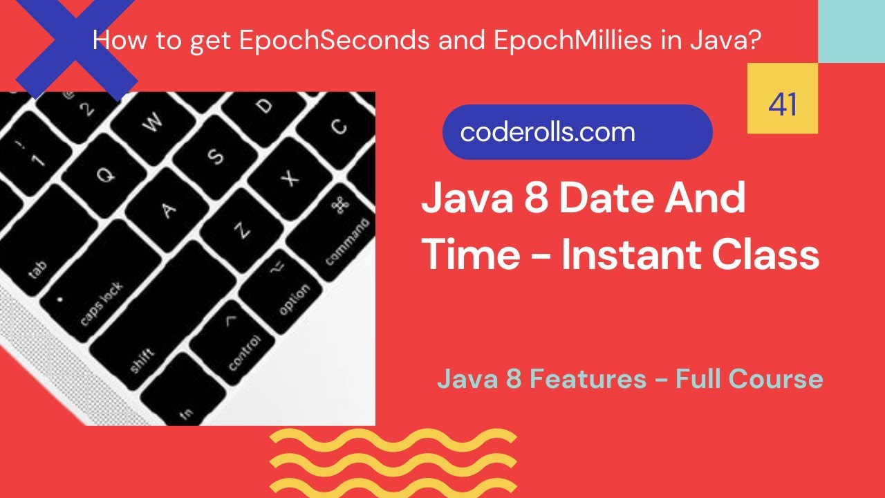codeRolls's tweet card. 41 Instant Class In Java 8 Date And Time API