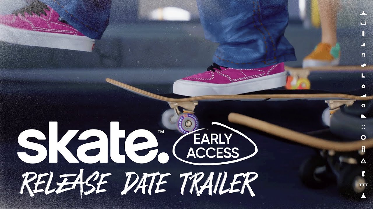 skate's tweet card. skate. | Early-Access Release Date Trailer