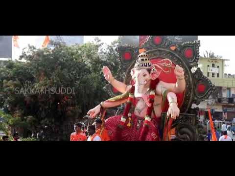 sakkathsuddi's tweet card. ಹಿಂದೂ ಮಹಾ ಗಣಪತಿ ತುಮಕೂರು