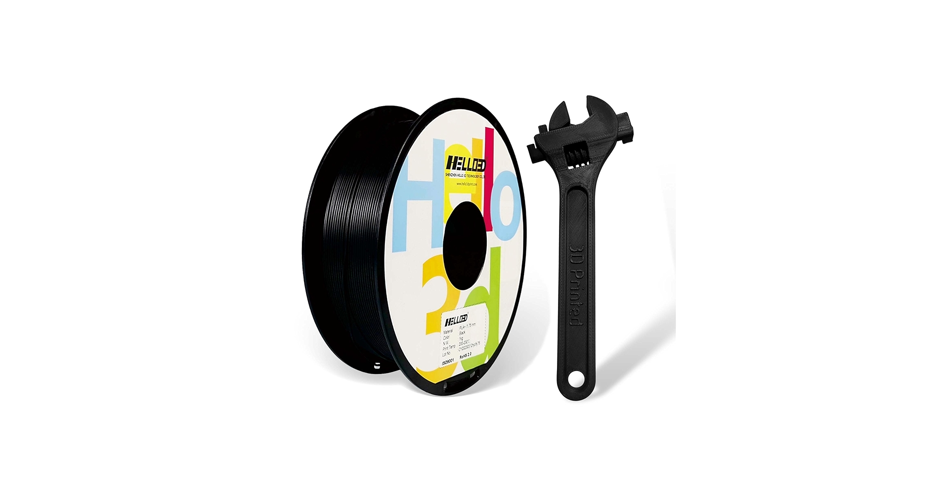 Hello3dFilament's tweet card. 1.75mm pla 3d printer filament