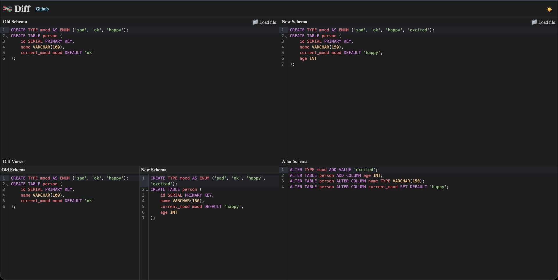 ajitkumar_dev's tweet card. Free online PostgreSQL schema comparison tool. Compare database schemas, detect table changes, generate ALTER statements automatically.