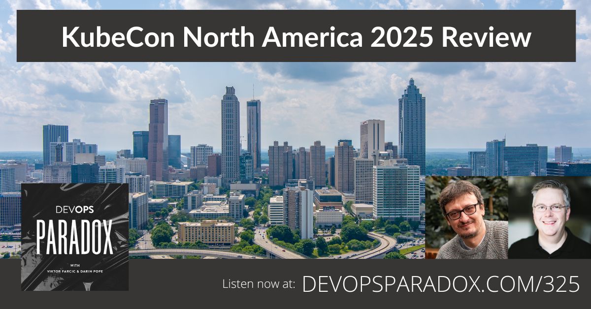 DevOpsParadox's tweet card. Explore KubeCon 2025 NA’s biggest takeaways on Ingress NGINX deprecation, AI maturation, maintainer burnout, and the future of cloud native ecosystems.