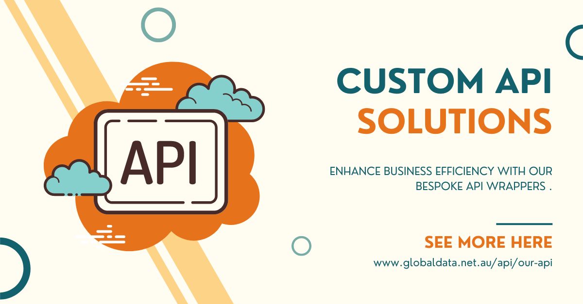 _GlobalData's tweet card. 🔹 Simplify Your Tech, Amplify Your Impact 🔹 Did you know that Global Data excels in crafting customised API solutions tailored to each client's unique needs? Our expertise lies in designing bespoke...