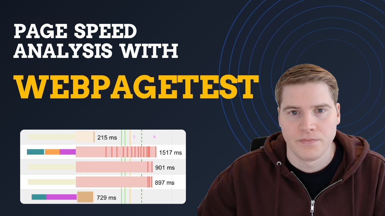 DebugBear's tweet card. How to analyze website performance with WebPageTest
