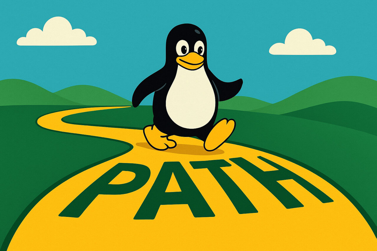 ostechnix's tweet card. What is $PATH in Linux? Understanding the PATH environment variable is a key step in learning how Linux finds and runs programs.