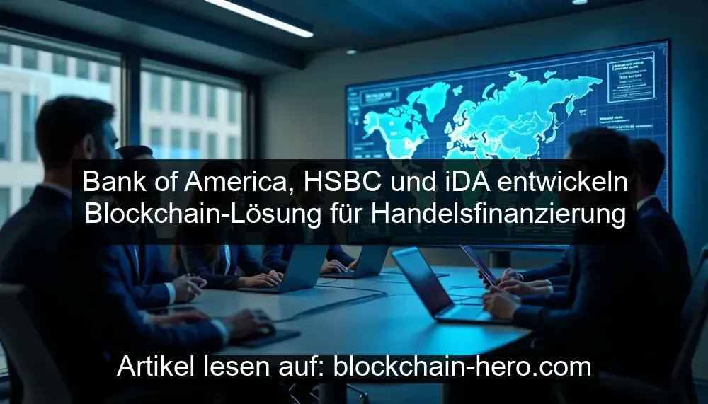 blockchain_hero's tweet card. Die Zusammenarbeit von Bank of America Merrill Lynch, HSBC und der Infocomm Development Authority of Singapore entwickelt eine Blockchain-Lösung zu...