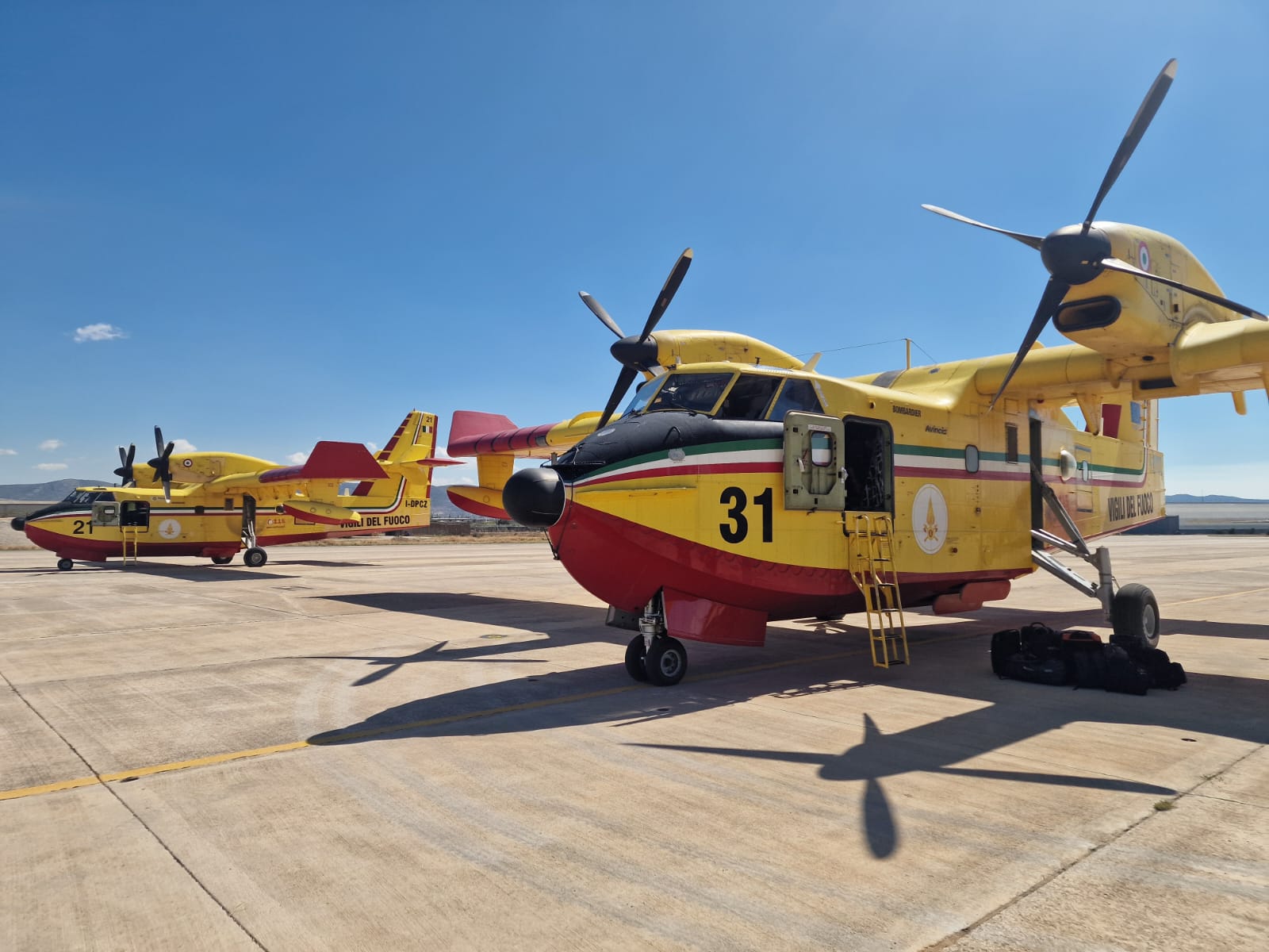 Avincisglobal's tweet card. Press release | Avincis mobilises Italian-based Canadair fleet within 24 hours to support wildfire...