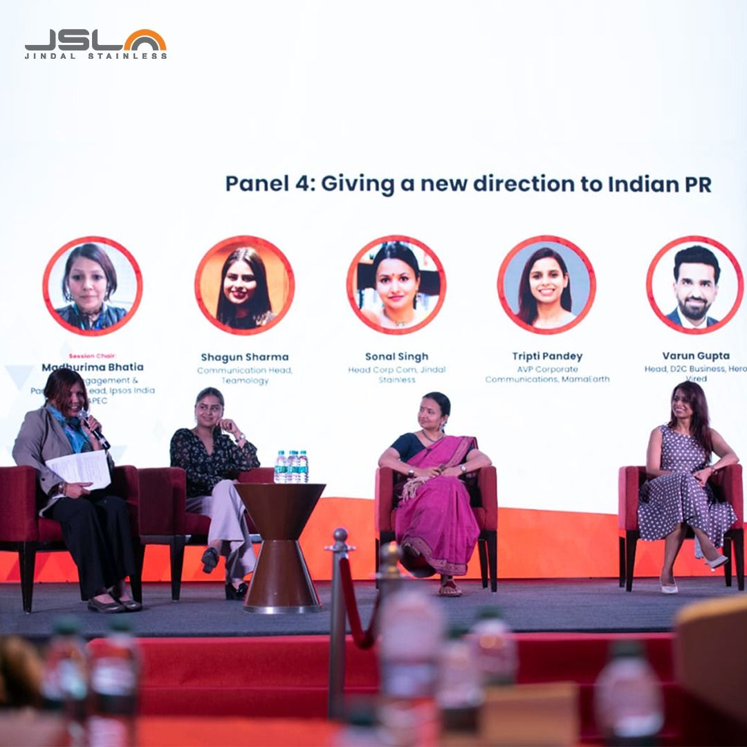 singhmusing's tweet card. What a discussion we had, especially in the pre-function area! Always happy to be in the company of strong and sure communicators. Tripti Pandey, Prachi Sharma, Shagun Sharma, Madhurima Bhatia