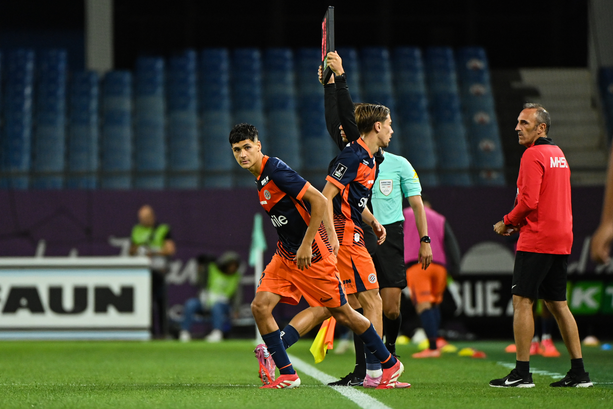 AllezPaillade's tweet card. Au cours de la rencontre face à Amiens, on peut assez facilement constater que les deux couloirs héraultais n’ont pas bénéficié de la même activité. La raison ? Peut-être plus d’automatismes entre...