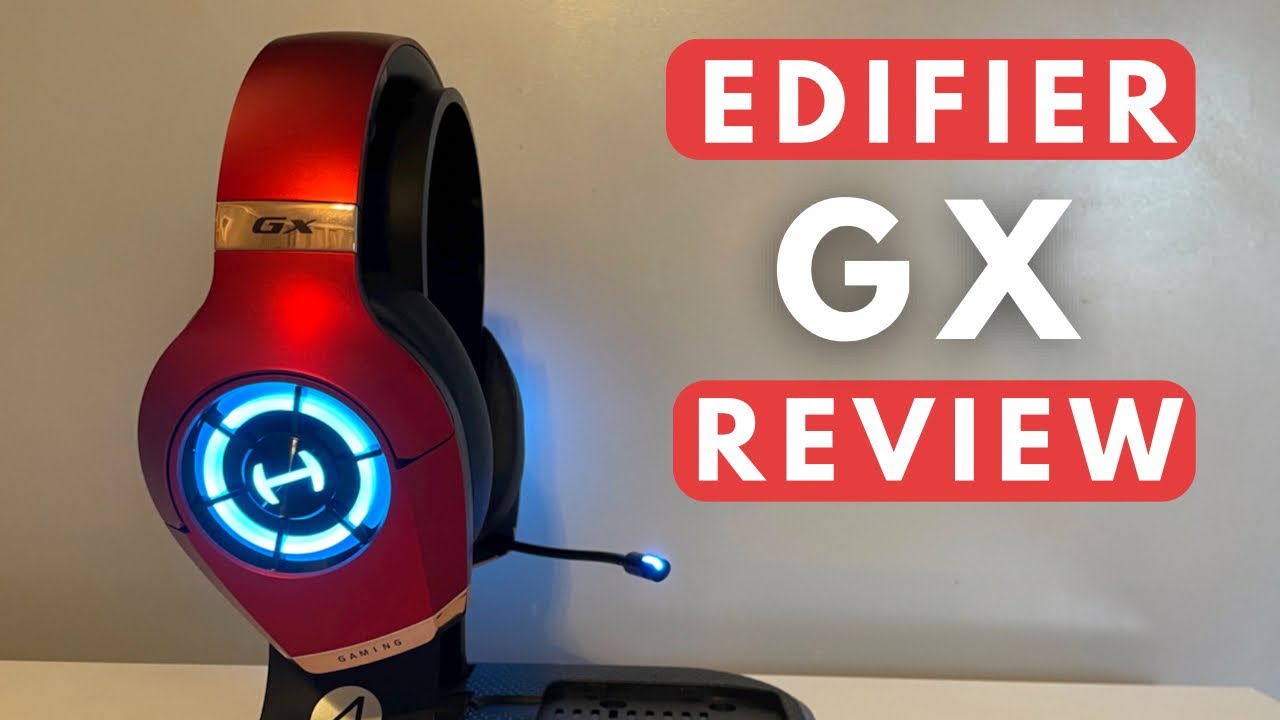 TechJayUK's tweet card. Edifier GX Gaming Headphones Review