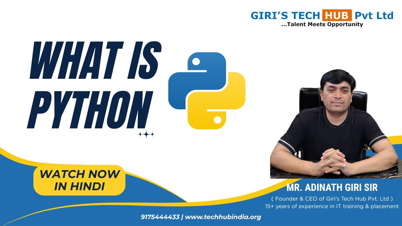 HubGiri's tweet card. What is Python | Complete Python Programming Explained for Beginners