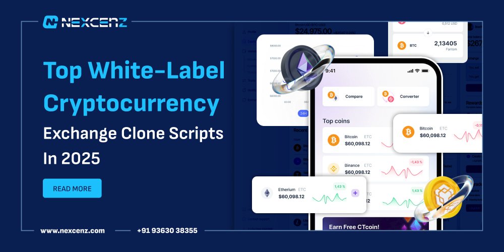 nexcenz's tweet card. Explore leading crypto exchange clone scripts for efficient trading. Choose from top solutions to build your platform.Get started now!