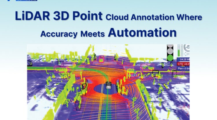 Polosofttech's tweet card. Accurately label and classify 3D objects from LiDAR data for advanced perception and spatial analysis.