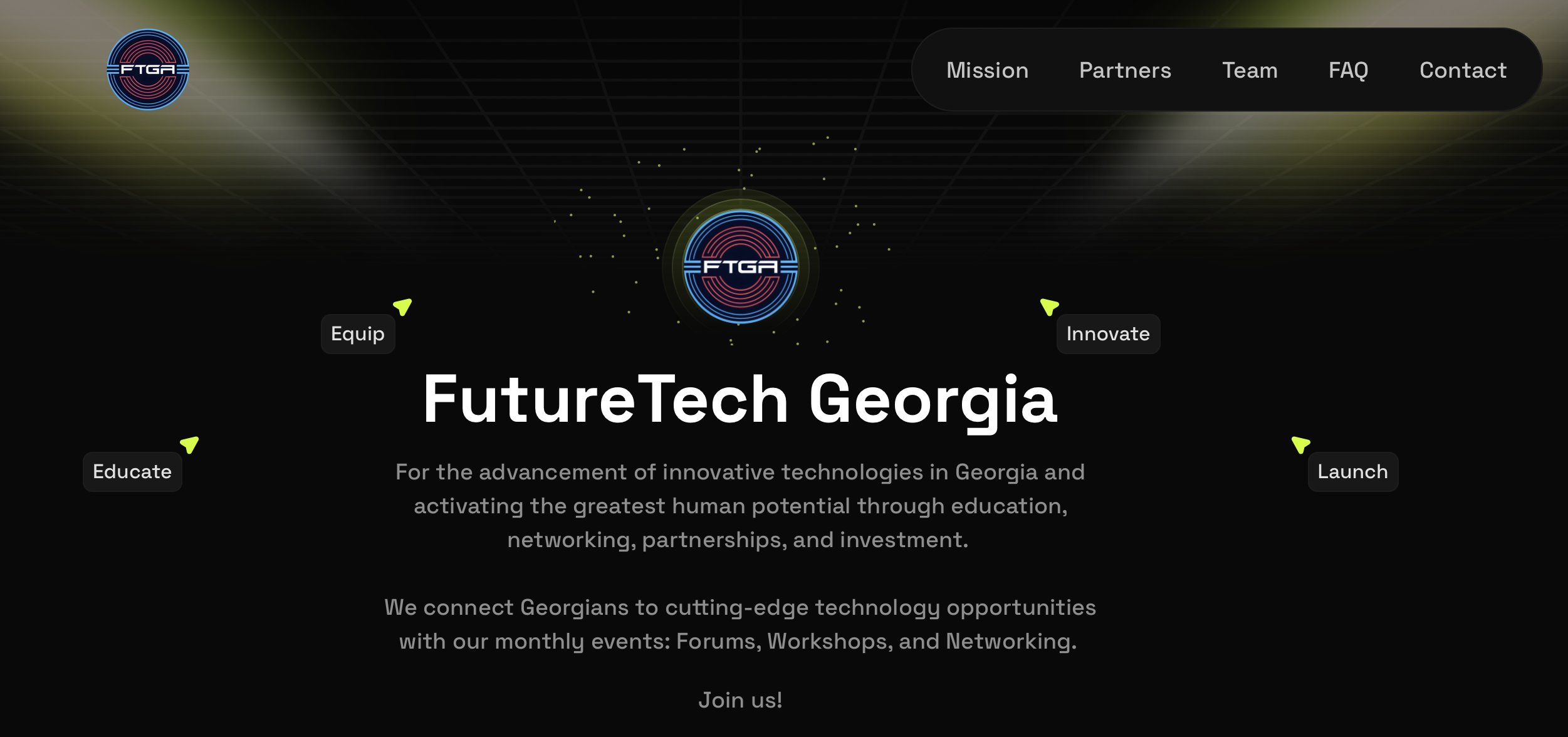 FutureTechGA's tweet card. FutureTechGA.org