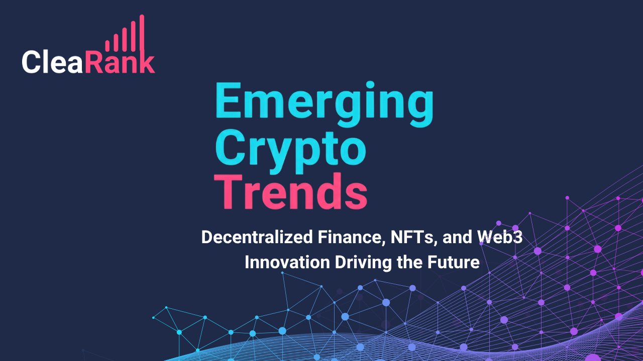 CleaRank's tweet card. Track emerging crypto trends in 2025 with live momentum signals, real-time sentiment data, liquidity metrics, & on-chain insights for next market move.