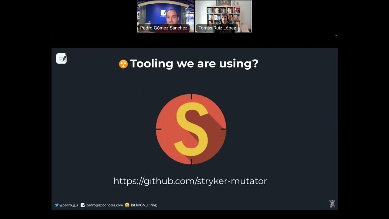 GoodNotesEng's tweet card. Workshop - Introduction to Mutation Testing