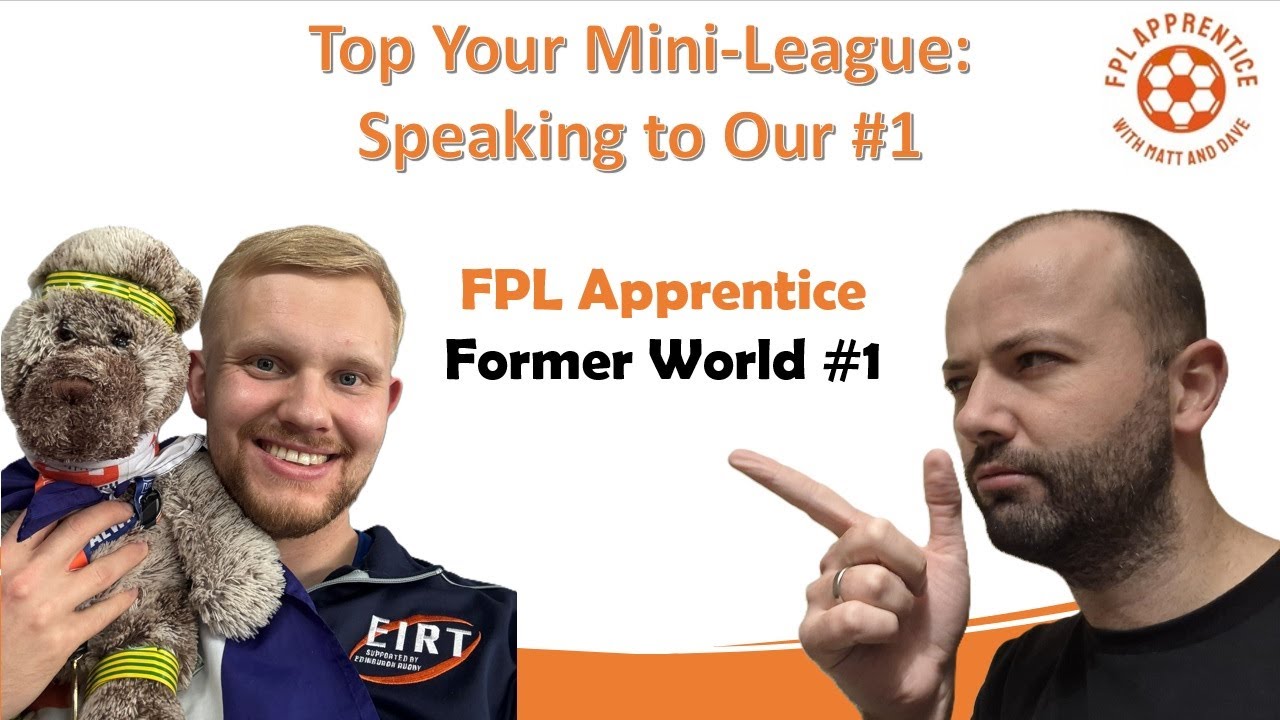 FPL_apprentice1's tweet card. Top your Mini-League | FPL Apprentice | Former World #1 | Ep.100 -...
