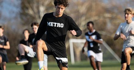STL_SportsNews's tweet card. Metro (14-5) will take on Veritas Christian (20-5) in a showdown of first-time state qualifiers at 10 a.m. Friday at Soccer Park in Fenton.