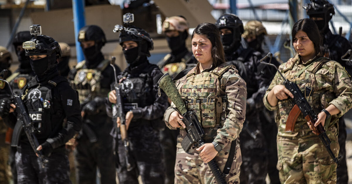 AlMonitor's tweet card. US military helicopters delivered Syrian Kurdish commander Mazlum Kobane to Damascus in push to halt a burst of fighting overnight in Aleppo that risked unravelling the fragile rapprochement between...