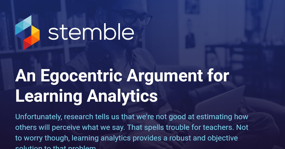 jpearson_upei's tweet card. A powerful e-learning solution for chemistry in higher education, Stemble Learning provides customized online homework and virtual laboratory simulations.