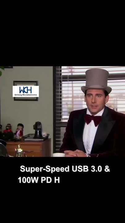 patrick_riscv's tweet card. The Office Meets CH634 Super-Speed USB 3.0 & 100W PD HUB Challenge