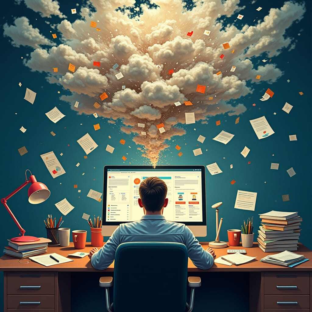 ReframeTech_Inc's tweet card. Discover how tabbing breaks your desktop and impacts productivity. Learn about the concept of an Organized Work Environment (OWE) and its potential to revolutionize how we work. Join the waitlist for...