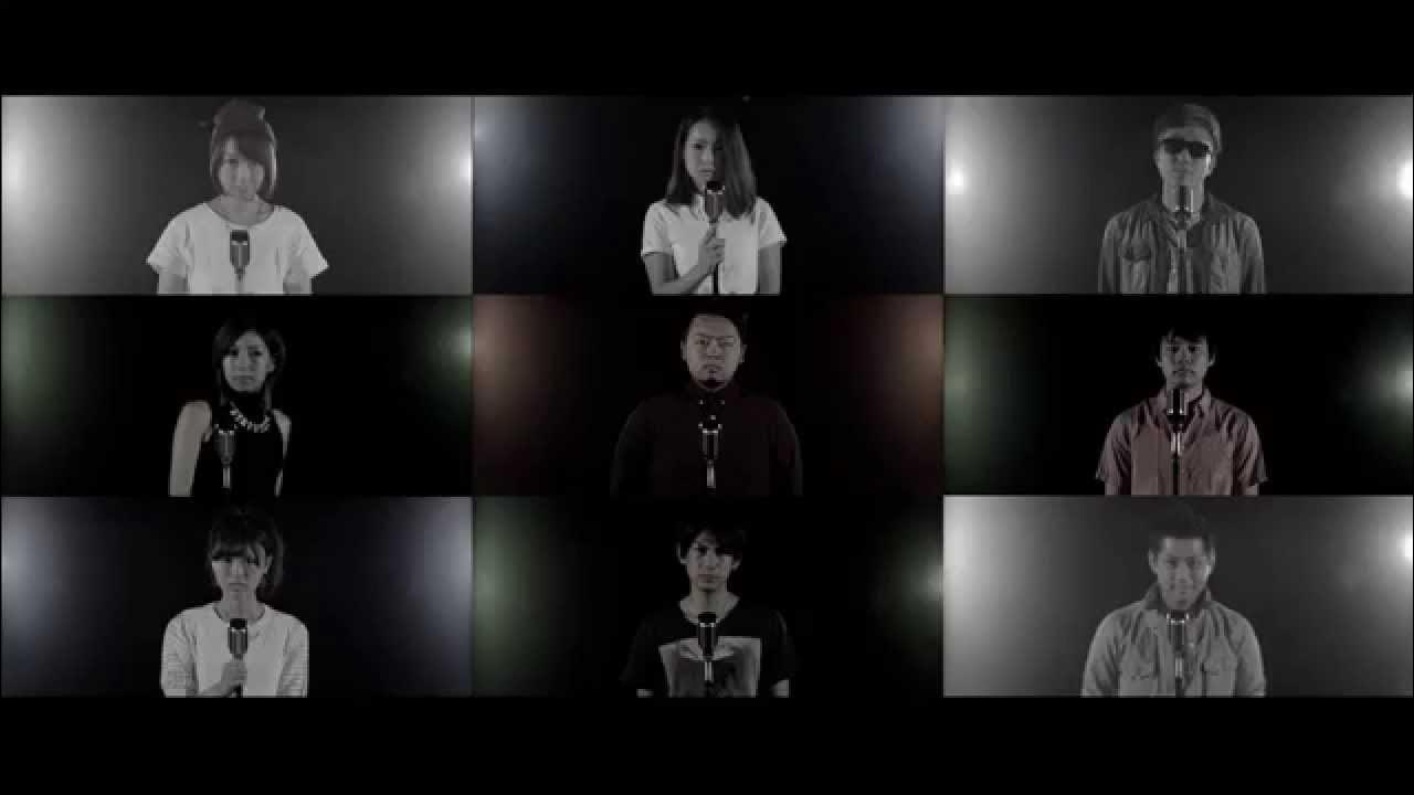 matsuri_MgDiv2's tweet card. キマグレン- LIFE cover(Stool, 和田みづほ, 佐藤瑶馬, 冨樫襟可, ファビ, caho, 孝介, 堀望美, 栗原弘一)