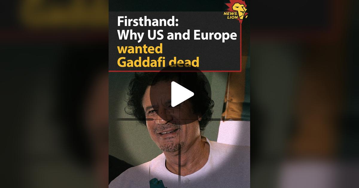 meddya1's tweet card. 35K likes, 1470 comments. “Muammar Gaddafi was *ss*ssinated by NATO-backed militia at the height of the Arab spring in 2011. But why did the US and Europe want the former Libyan leader d*ad? Former...