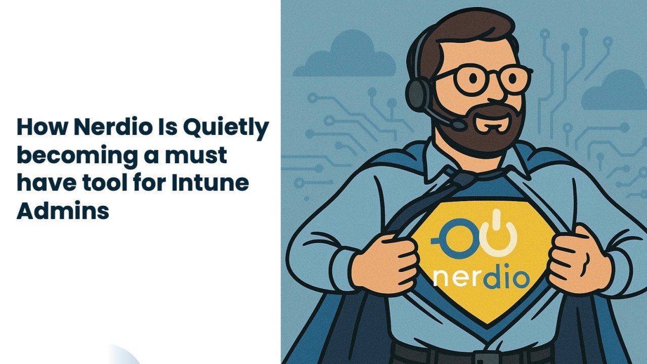 CTOGav's tweet card. Nerdio has introduced best in class Intune insights & reporting, Policy management enhancements such as bulk actions, backup & recovery and conflict management as well as full remote supportability....