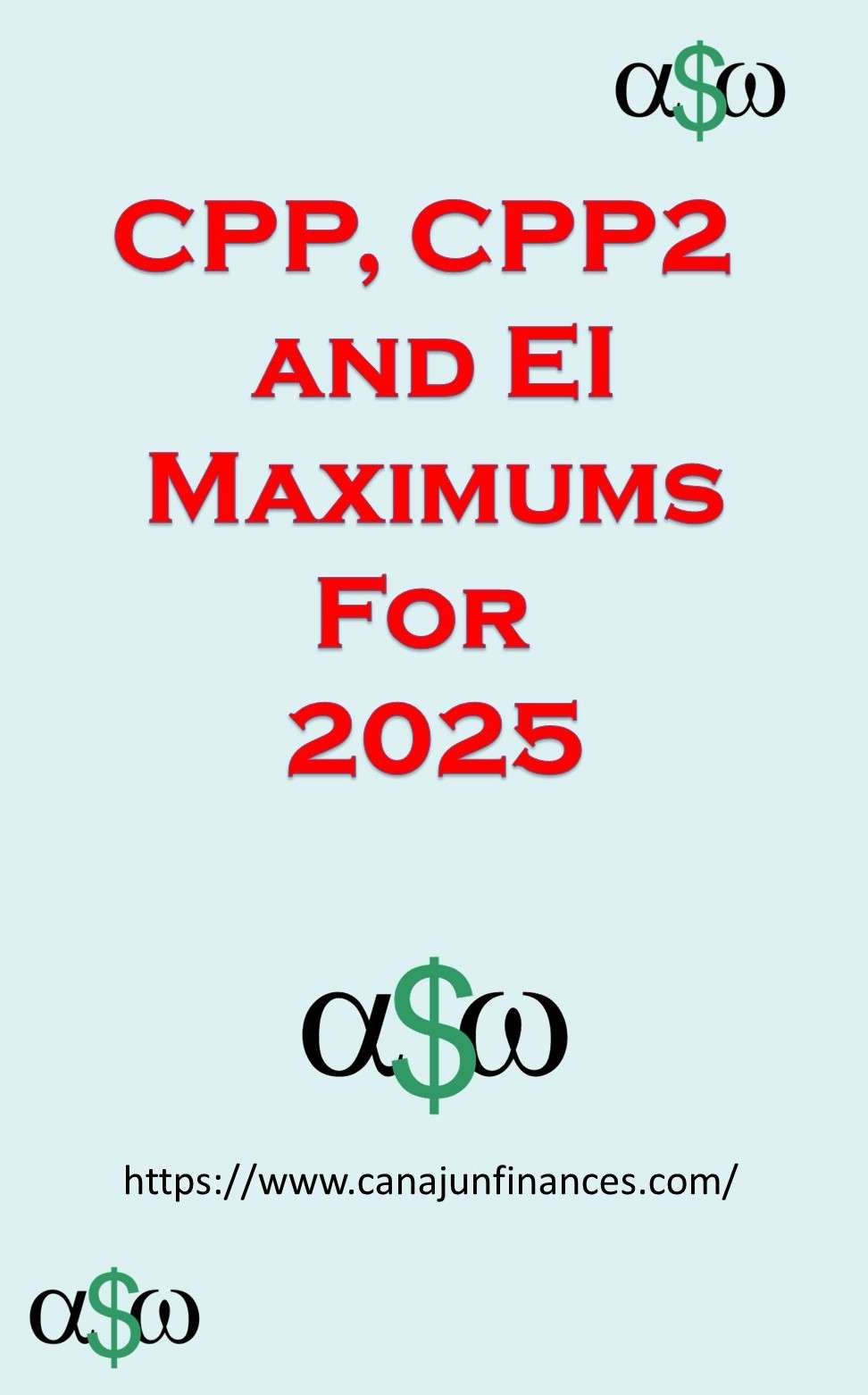 bigcajunman's tweet card. What are the CPP and EI Max for 2025? EI is up from 2024, but luckily are not following inflation, yet. The joys of the New Year!